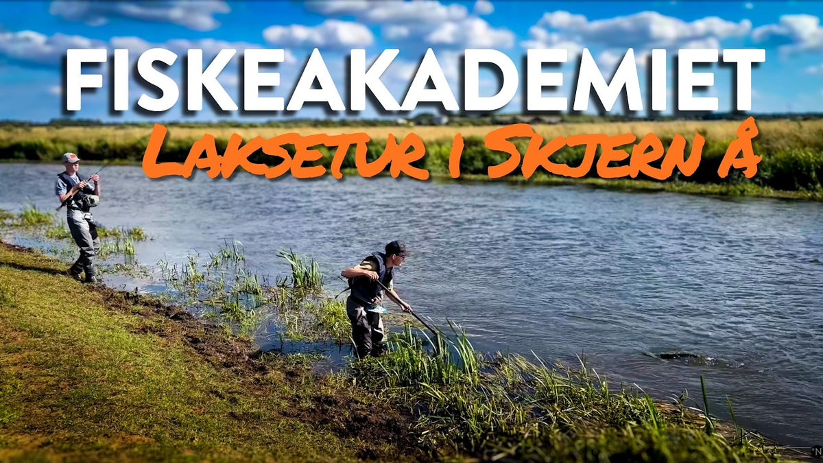 Torsdagsturen: På fluetur med Fiskeakademiets unge ved Skjern