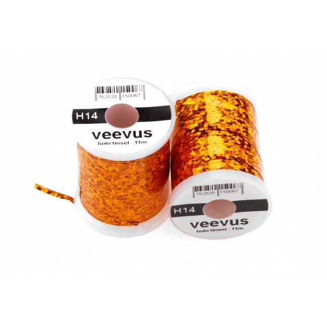 Veevus Holo Tinsel - Orange