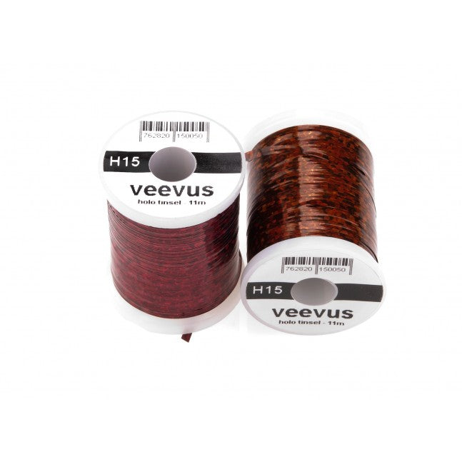 Veevus Holo Tinsel - Cranberry