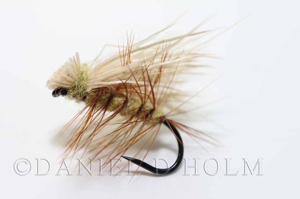 (Silver Grade) Whiting Hebert Miner Dryfly - Medium Ginger