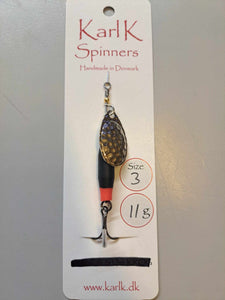 Du tilføjede <b><u>Karl K Compact Spinner - 15g</u></b> til kurven.