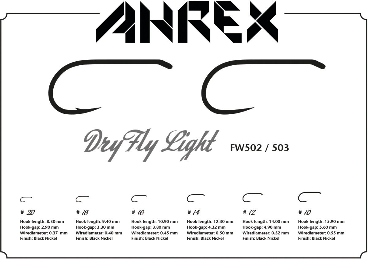 AHREX FW502 – Dry Fly Light Barbed