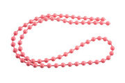 Beadchain Eyes Salmon Pink - (M)