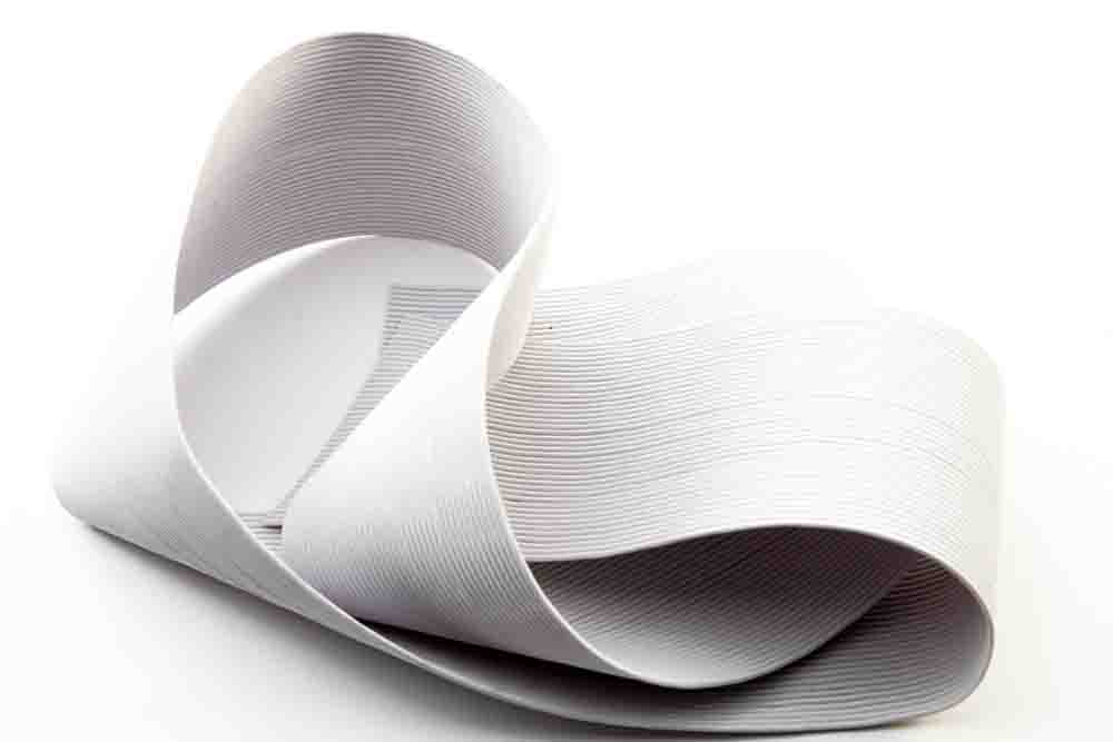 Round Rubber Legs - White