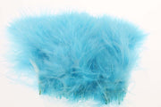 Wolly Bugger Marabou - Kingfisher