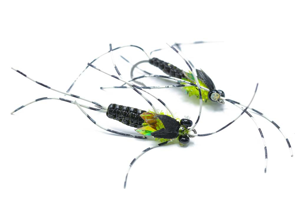 Rubber legs nymph - Chartruse