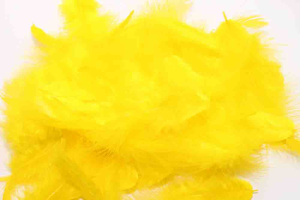 Metz Soft hackles - Yellow