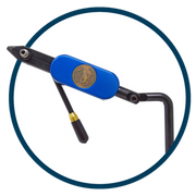 Medallion Series Head Only with Regular Jaws - Royal Blue