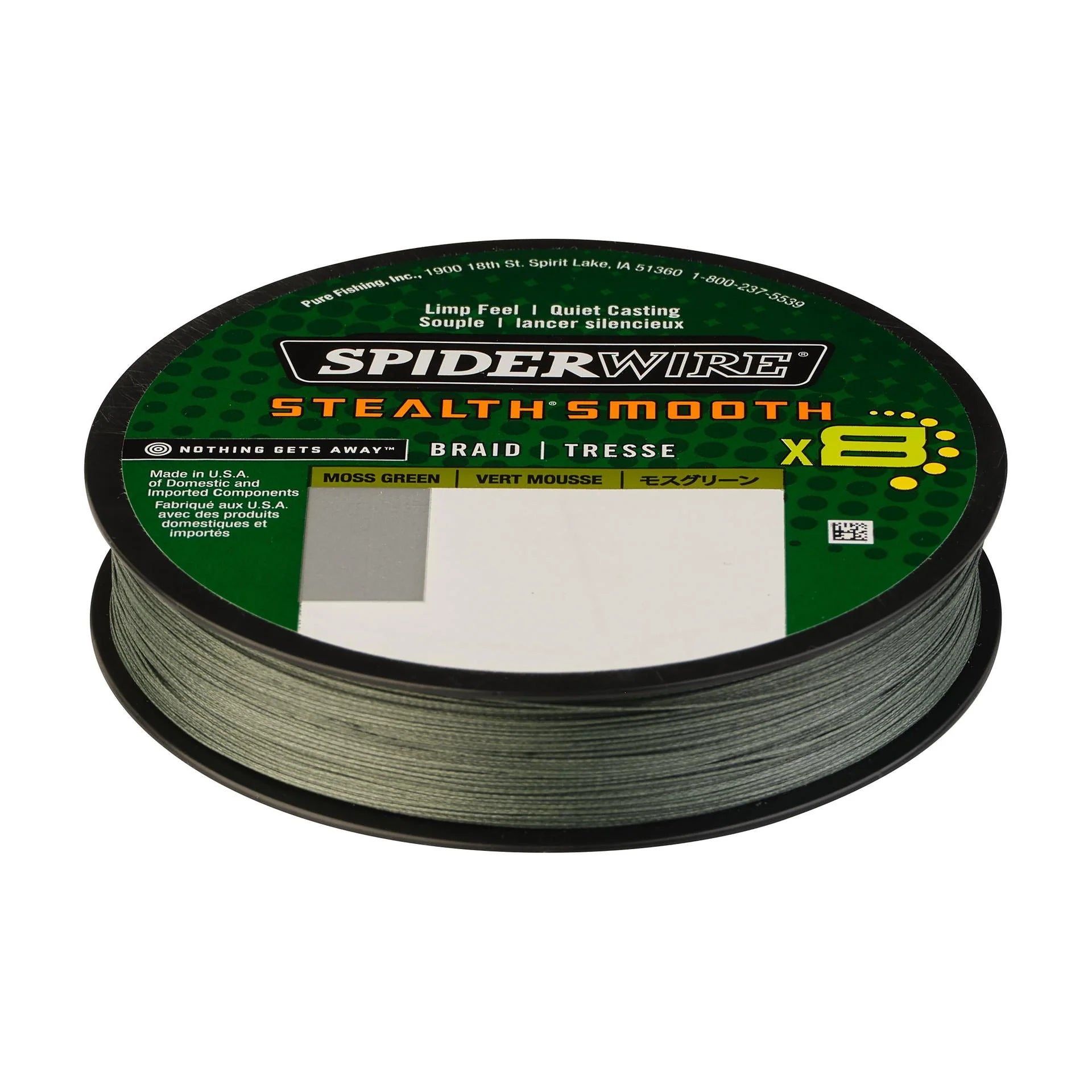 Spiderwire Stealth Smooth X8 GRØN