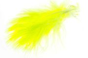 Wolly Bugger Marabou - Fl. Yellow