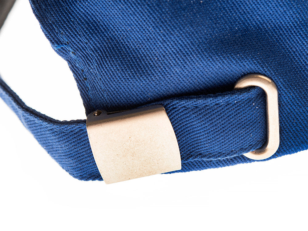 AHREX Bold Script Cap - White on Blue