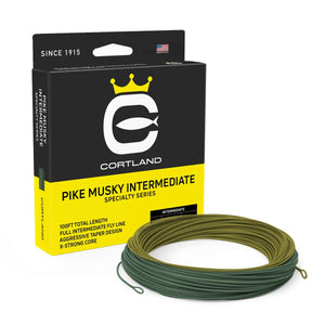 Du tilføjede <b><u>Cortland Speciality Pike/Musky Intermediate</u></b> til kurven.