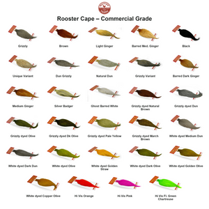 Du tilføjede <b><u>Whiting Rooster Cape – Commercial Grade</u></b> til kurven.