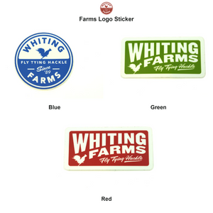Du tilføjede <b><u>Whiting Farms Logo Sticker</u></b> til kurven.