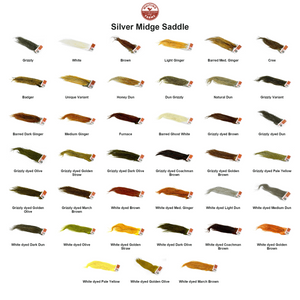 Du tilføjede <b><u>Whiting Silver Midge Saddle</u></b> til kurven.