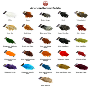 Du tilføjede <b><u>Whiting American Rooster Saddle</u></b> til kurven.