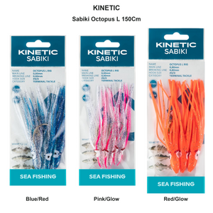 Du tilføjede <b><u>Kinetic Sabiki Octopus L 150Cm</u></b> til kurven.