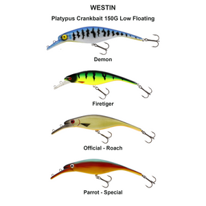 Du tilføjede <b><u>Platypus Crankbait 150G Low Floating</u></b> til kurven.