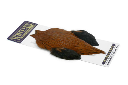 Du tilføjede <b><u>Whiting American Rooster Cape - Badger Brown</u></b> til kurven.