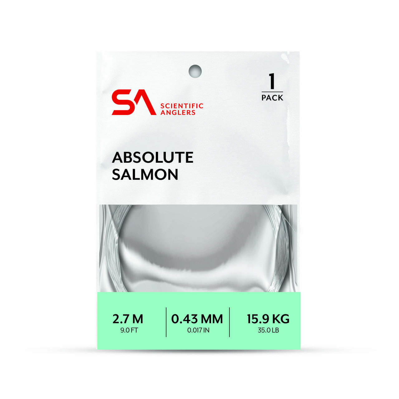 Absolute Salmon Leader - 9 feet