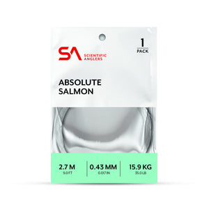 Du tilføjede <b><u>Absolute Salmon Leader - 9 feet</u></b> til kurven.
