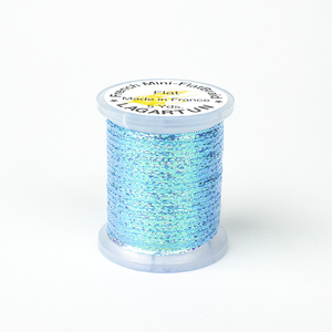 French Mini Flatbraid - Fluo. Blue