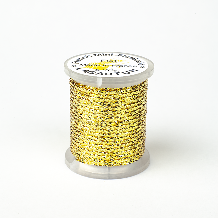 French Mini Flatbraid - Gold