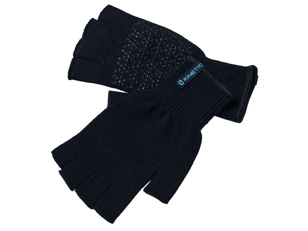 Kinetic Merino uld half finger handsker