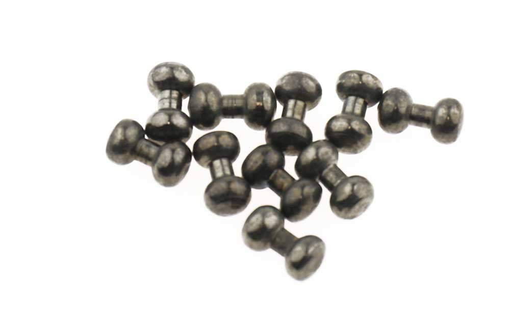 Twin Brass Eyes - Black