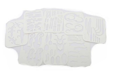 Du tilføjede <b><u>Kiley's fly Skinz Fly Stencils</u></b> til kurven.