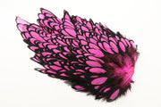 Whiting American Hen Saddle Black Laced - Pink
