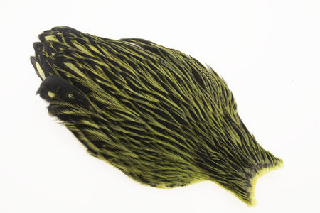 Du tilføjede <b><u>Whiting American Hen Cape Black Laced -  Olive</u></b> til kurven.