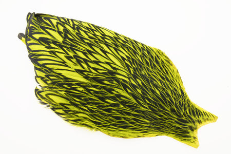 Du tilføjede <b><u>Whiting American Hen Cape Black Laced -  Fl. Yellow Chartreuse</u></b> til kurven.