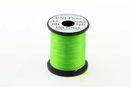 Du tilføjede <b><u>UNI Floss - Hot Green</u></b> til kurven.