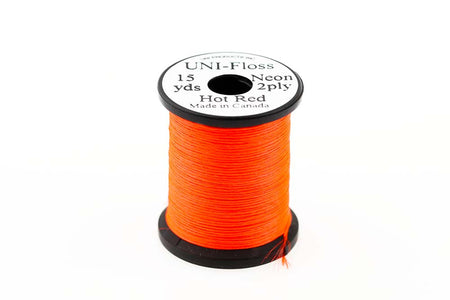 Du tilføjede <b><u>UNI Floss - Hot Red</u></b> til kurven.