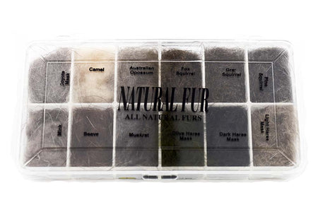 Du tilføjede <b><u>Natural Fur Dubbing Dispenser</u></b> til kurven.