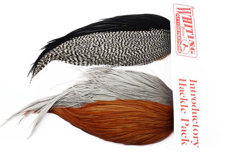 Du tilføjede <b><u>Whiting Introductory Hackle Pack Four 1/2 Capes</u></b> til kurven.