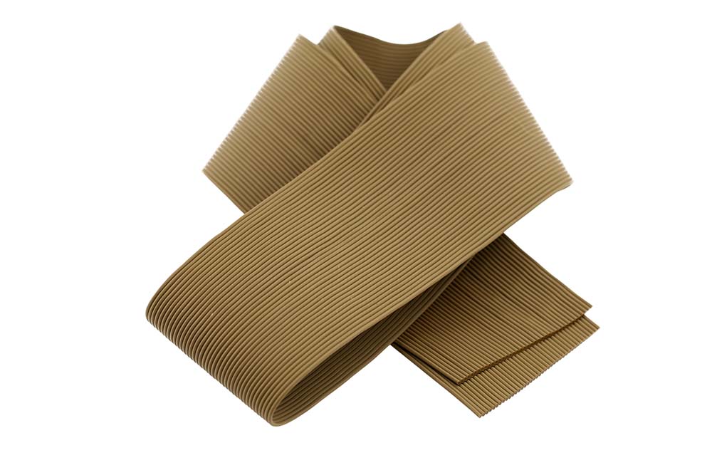 Round Rubber Legs #S - Brown