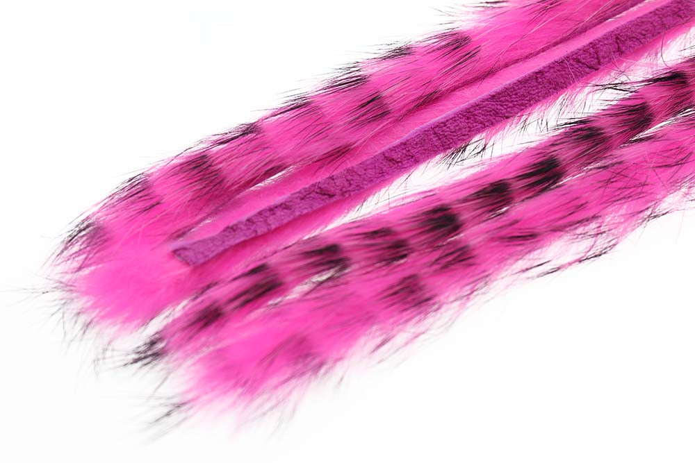 3 mm Rabbit Barred Zonkerstrip - Fl.Pink