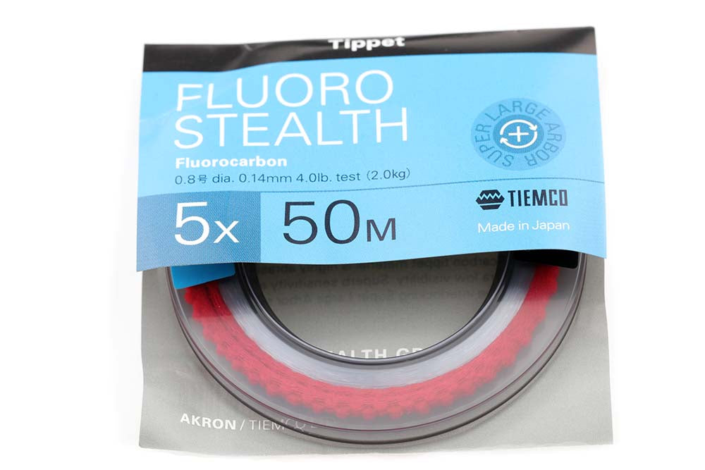 Tiemco Akron Fluoro Stealth - Fluorocarbon tippet 