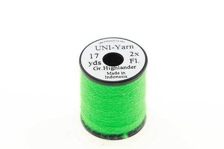 Du tilføjede <b><u>UNI Yarn - Fluo. Green Highlander</u></b> til kurven.