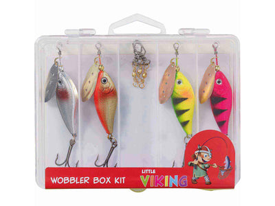 Du tilføjede <b><u>Little Viking Wobbler Box Kit</u></b> til kurven.