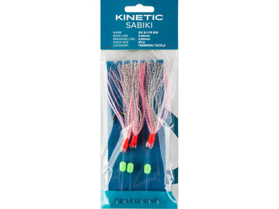 Du tilføjede <b><u>Kinetic Sabiki Sei & Lyr 150Cm</u></b> til kurven.