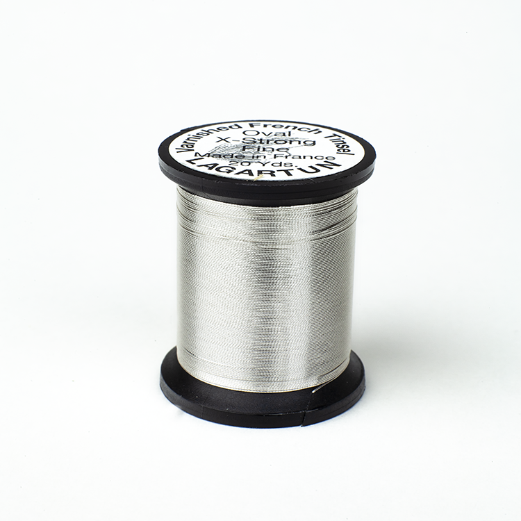 Lagartun Metal Oval Tinsel - Silver