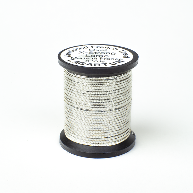 Lagartun Metal Oval Tinsel - Silver