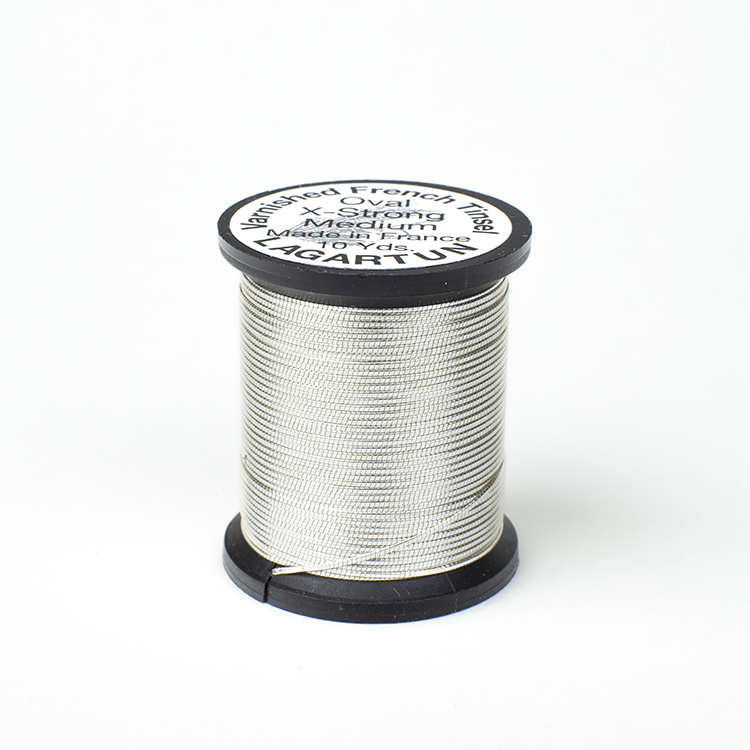Lagartun Metal Oval Tinsel - Silver