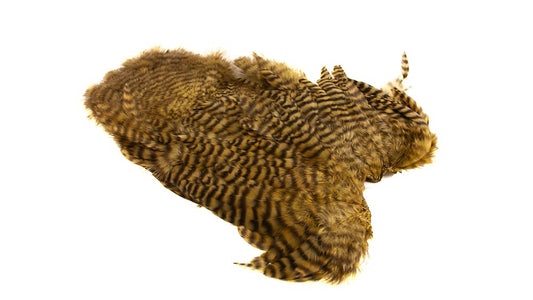 Du tilføjede <b><u>Whiting Rooster Softhackle W Chickabou SH/C White dyed Golden Olive</u></b> til kurven.