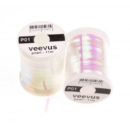 Du tilføjede <b><u>Veevus Tinsel - Pearl</u></b> til kurven.