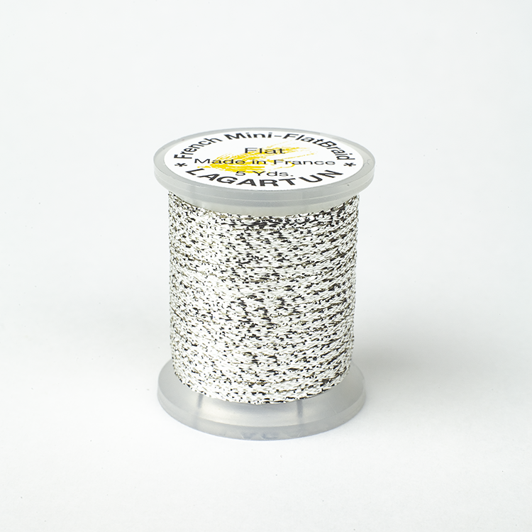 French Mini Flatbraid - Silver