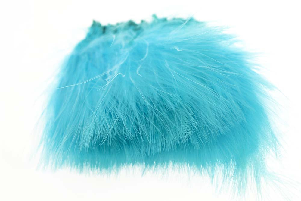 Strung/Blood Quill Marabou - Fl. Blue